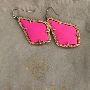 Alex Kendra Scott Earrings in Pink EUC